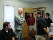 Tim Cook During the Gen Myles Visits USC III